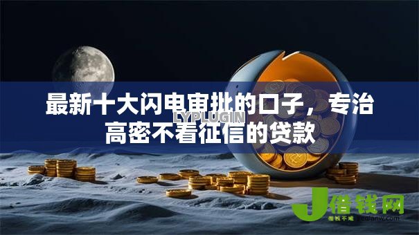 最新十大闪电审批的口子，专治高密不看征信的贷款