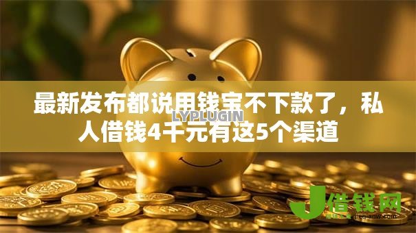 最新发布都说用钱宝不下款了,私人借钱4千元有这5个渠道 最新发布都说用钱宝不下款了,私人借钱4千元有这5个渠道
