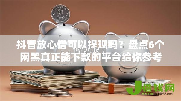 抖音放心借可以提现吗？盘点6个网黑真正能下款的平台给你参考