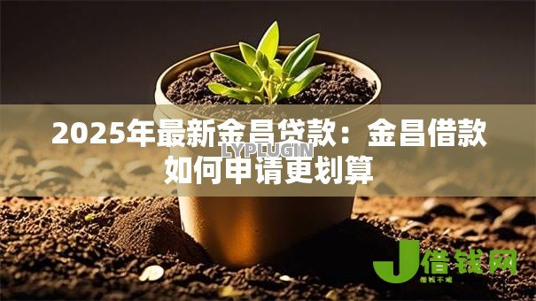 2025年最新金昌贷款：金昌借款如何申请更划算