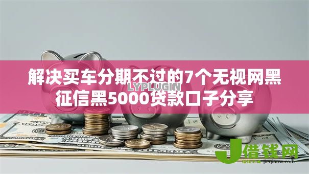 解决买车分期不过的7个无视网黑征信黑5000贷款口子分享