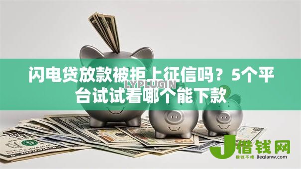 闪电贷放款被拒上征信吗?5个平台试试看哪个能下款 闪电贷放款被拒上征信吗?5个平台试试看哪个能下款