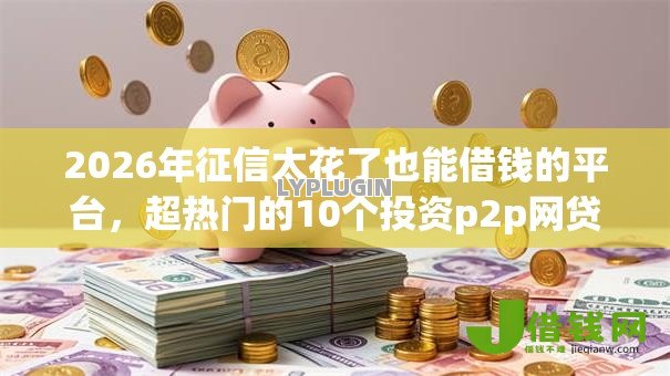 2026年征信太花了也能借钱的平台，超热门的10个投资p2p网贷平台推荐
