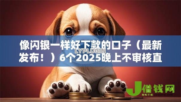 像闪银一样好下款的口子（最新发布！）6个2025晚上不审核直接放款口子