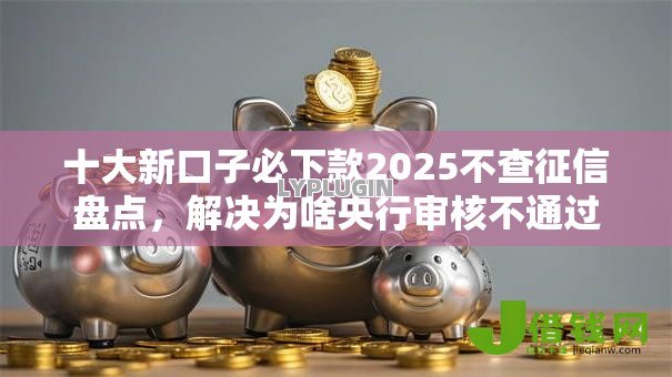 十大新口子必下款2025不查征信盘点,解决为啥央行审核不通过的问题 十大新口子必下款2025不查征信盘点,解决为啥央行审核不通过的问题