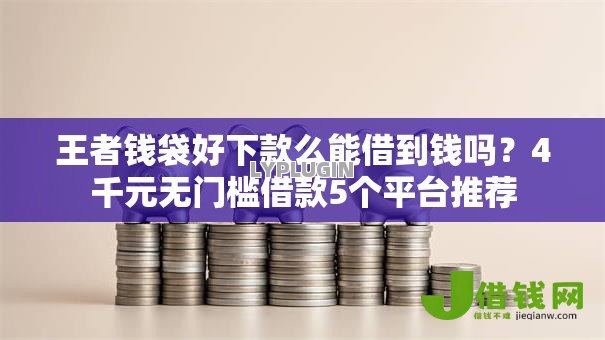 王者钱袋好下款么能借到钱吗？4千元无门槛借款5个平台推荐