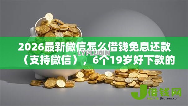 2026最新微信怎么借钱免息还款（支持微信），6个19岁好下款的黑户借钱平台无私分享