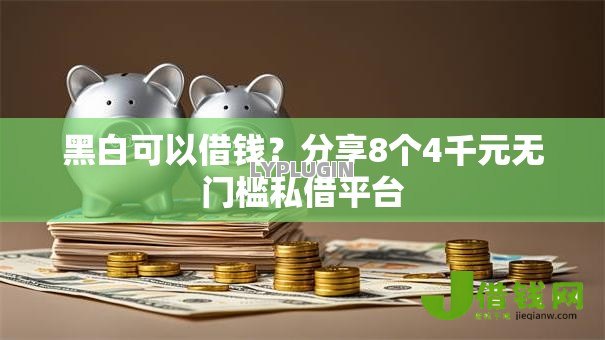 黑白可以借钱？分享8个4千元无门槛私借平台