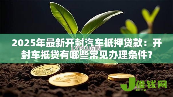 2025年最新开封汽车抵押贷款:开封车抵贷有哪些常见办理条件? 2025年最新开封汽车抵押贷款:开封车抵贷有哪些常见办理条件?