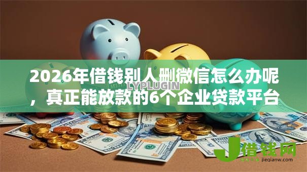 2026年借钱别人删微信怎么办呢,真正能放款的6个企业贷款平台好推荐 2026年借钱别人删微信怎么办呢,真正能放款的6个企业贷款平台好推荐