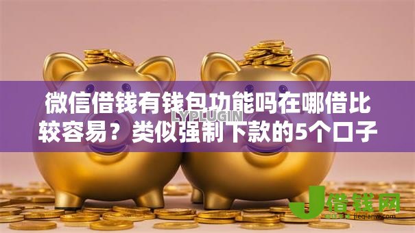 微信借钱有钱包功能吗在哪借比较容易？类似强制下款的5个口子参考