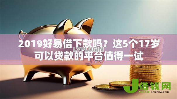 2019好易借下款吗？这5个17岁可以贷款的平台值得一试