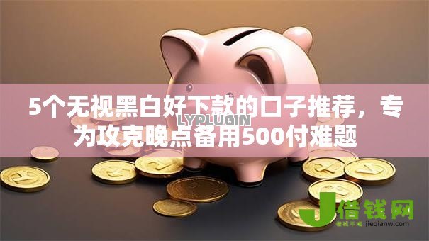 5个无视黑白好下款的口子推荐，专为攻克晚点备用500付难题