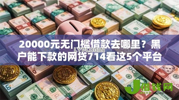 20000元无门槛借款去哪里？黑户能下款的网贷714看这5个平台