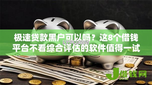极速贷款黑户可以吗?这8个借钱平台不看综合评估的软件值得一试 极速贷款黑户可以吗?这8个借钱平台不看综合评估的软件值得一试