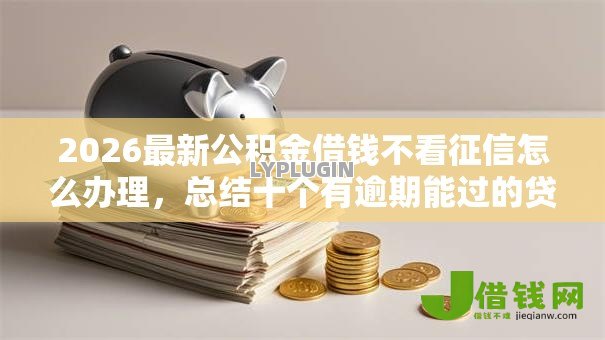 2026最新公积金借钱不看征信怎么办理,总结十个有逾期能过的贷款平台! 2026最新公积金借钱不看征信怎么办理,总结十个有逾期能过的贷款平台!
