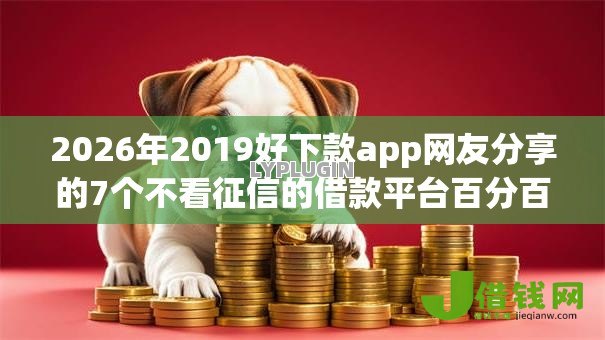 2026年2019好下款app网友分享的7个不看征信的借款平台百分百通过我觉得不错！