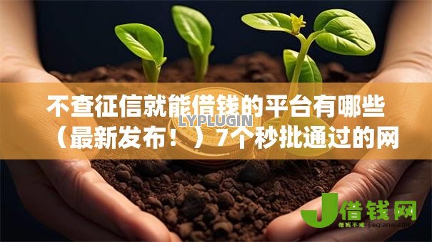不查征信就能借钱的平台有哪些（最新发布！）7个秒批通过的网贷app
