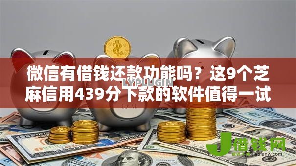 微信有借钱还款功能吗？这9个芝麻信用439分下款的软件值得一试