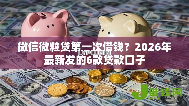 微信微粒贷第一次借钱？2026年最新发的6款贷款口子