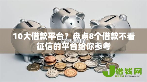 10大借款平台？盘点8个借款不看征信的平台给你参考