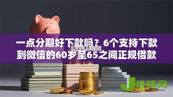 一点分期好下款吗？6个支持下款到微信的60岁至65之间正规借款平台