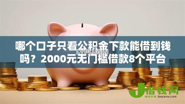 哪个口子只看公积金下款能借到钱吗?2000元无门槛借款8个平台推荐 哪个口子只看公积金下款能借到钱吗?2000元无门槛借款8个平台推荐