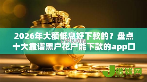 2026年大额低息好下款的？盘点十大靠谱黑户花户能下款的app口子