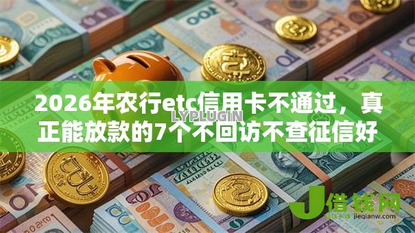 2026年农行etc信用卡不通过，真正能放款的7个不回访不查征信好下款的口子推荐