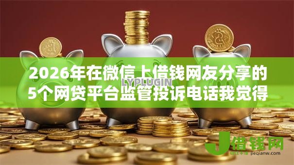 2026年在微信上借钱网友分享的5个网贷平台监管投诉电话我觉得不错！