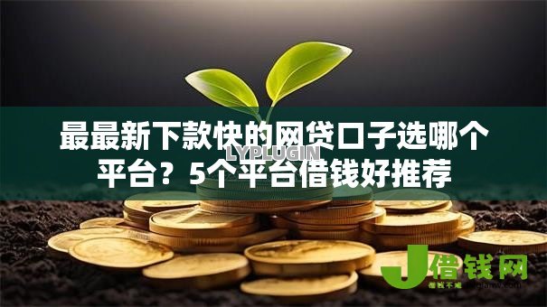 最最新下款快的网贷口子选哪个平台？5个平台借钱好推荐