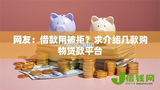 网友：借款用被拒？求介绍几款购物贷款平台