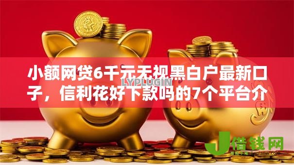 小额网贷6千元无视黑白户最新口子，信利花好下款吗的7个平台介绍