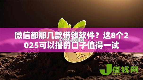 微信都那几款借钱软件?这8个2025可以撸的口子值得一试 微信都那几款借钱软件?这8个2025可以撸的口子值得一试