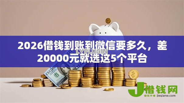2026借钱到账到微信要多久，差20000元就选这5个平台
