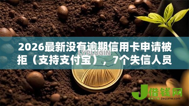 2026最新没有逾期信用卡申请被拒（支持支付宝），7个失信人员可以借到钱的软件无私分享