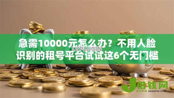 急需10000元怎么办？不用人脸识别的租号平台试试这6个无门槛平台
