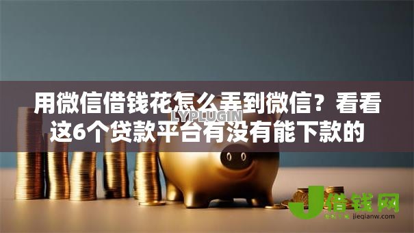 用微信借钱花怎么弄到微信?看看这6个贷款平台有没有能下款的 用微信借钱花怎么弄到微信?看看这6个贷款平台有没有能下款的