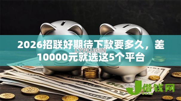 2026招联好期待下款要多久，差10000元就选这5个平台