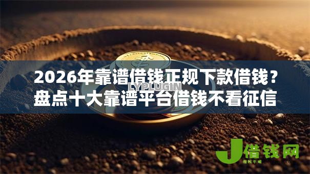 2026年靠谱借钱正规下款借钱？盘点十大靠谱平台借钱不看征信不看逾期,不看欠款
