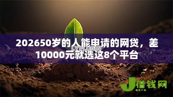 202650岁的人能申请的网贷,差10000元就选这8个平台 202650岁的人能申请的网贷,差10000元就选这8个平台