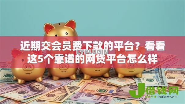 近期交会员费下款的平台？看看这5个靠谱的网贷平台怎么样