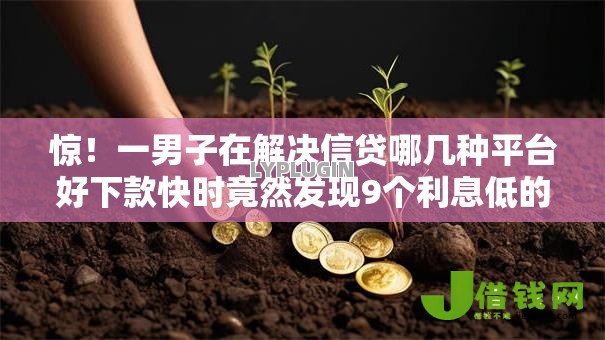 惊！一男子在解决信贷哪几种平台好下款快时竟然发现9个利息低的正规借钱平台，事后分享了出来
