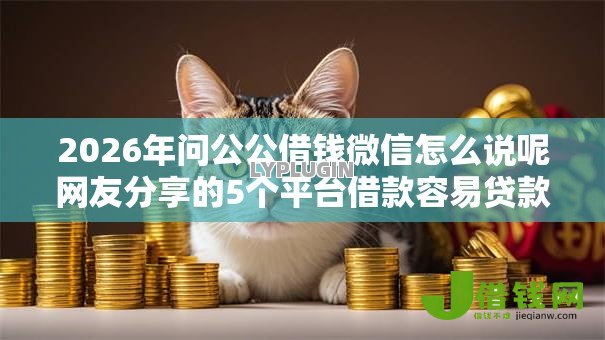 2026年问公公借钱微信怎么说呢网友分享的5个平台借款容易贷款我觉得不错! 2026年问公公借钱微信怎么说呢网友分享的5个平台借款容易贷款我觉得不错!