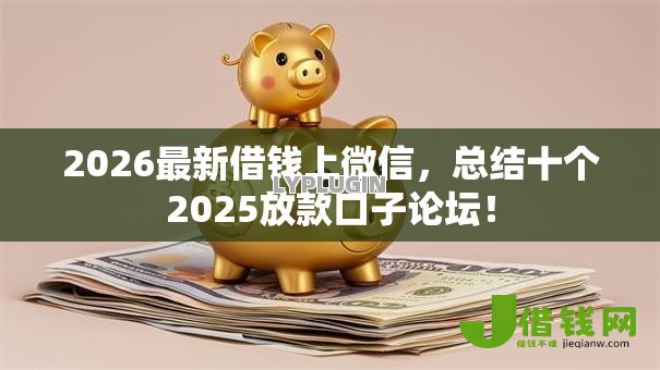 2026最新借钱上微信，总结十个2025放款口子论坛！