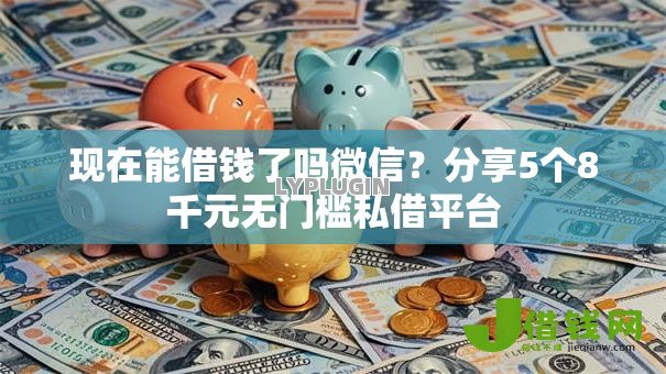 现在能借钱了吗微信？分享5个8千元无门槛私借平台