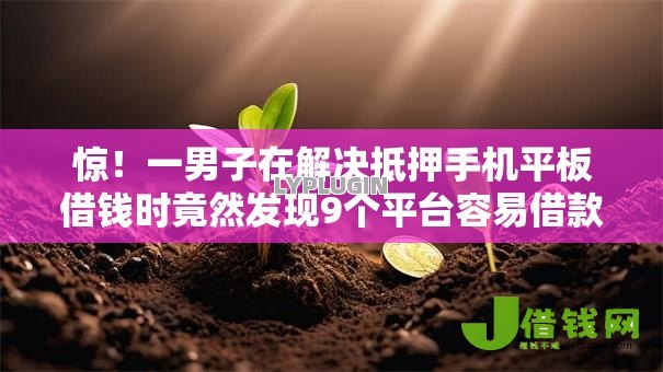 惊!一男子在解决抵押手机平板借钱时竟然发现9个平台容易借款成功,事后分享了出来 惊!一男子在解决抵押手机平板借钱时竟然发现9个平台容易借款成功,事后分享了出来
