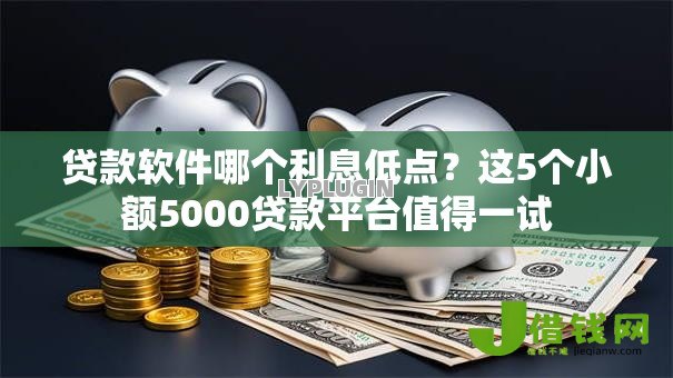 贷款软件哪个利息低点？这5个小额5000贷款平台值得一试