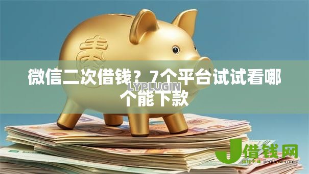 微信二次借钱？7个平台试试看哪个能下款
