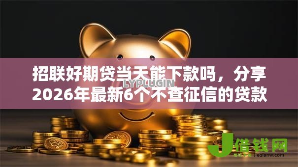 招联好期贷当天能下款吗，分享2026年最新6个不查征信的贷款软件